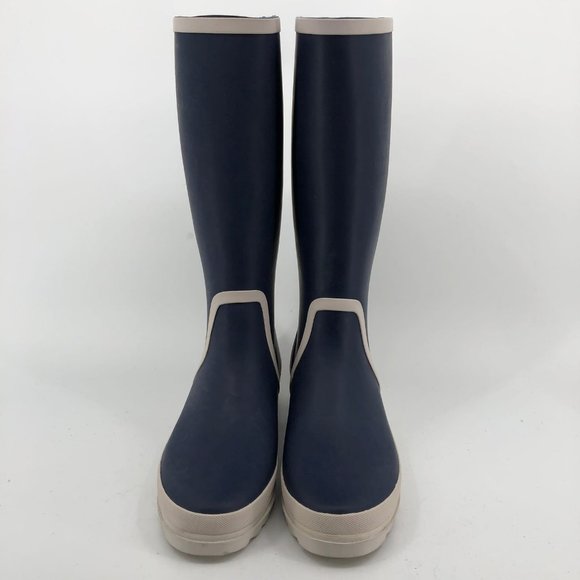 Stylish Blue and White Winter & Rain Boots | Perfect for Any Season - Picture 4 of 7
